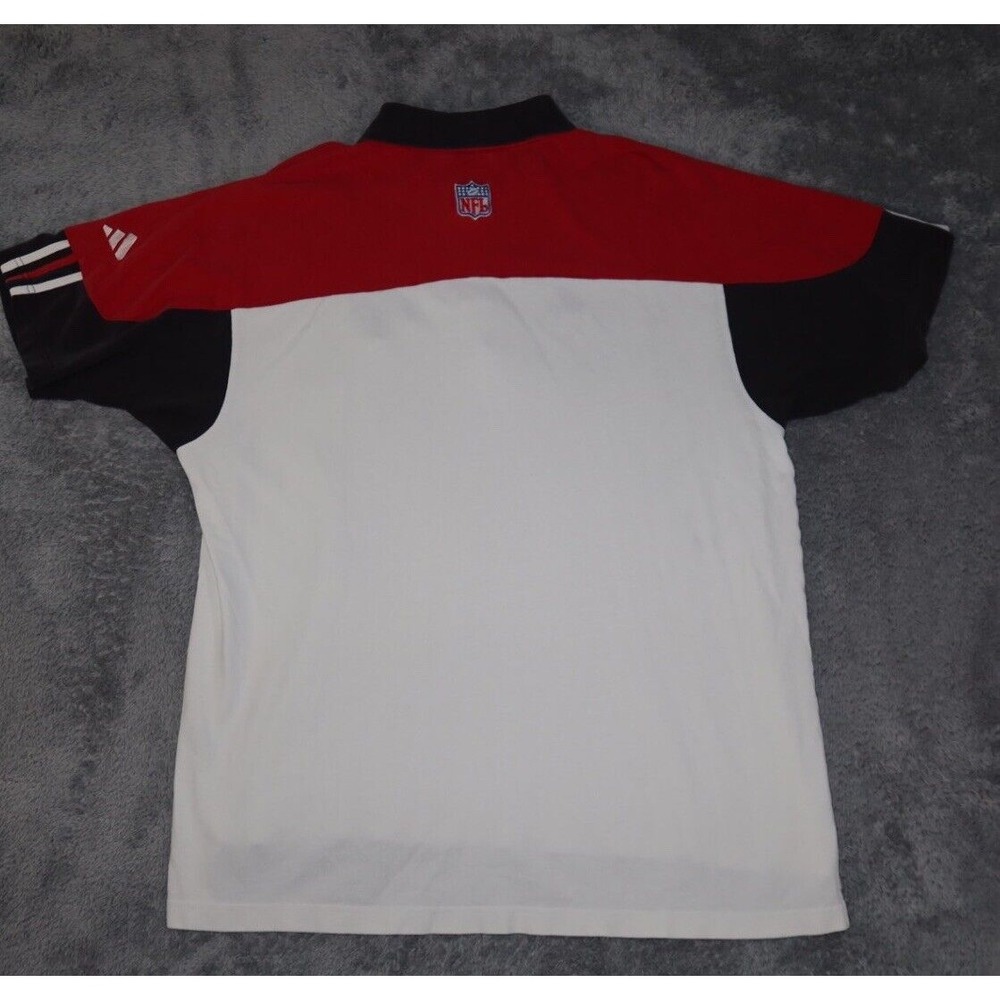 VTG 90s Buccaneers Adidas NFL Pro Line Authentic Men's SZ XL Short Sleeve Polo - Picture 15 of 16